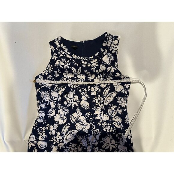 Talbots Lined Mixed Fruit Textured Shift Dress Sz 6 EUC - Picture 13 of 16